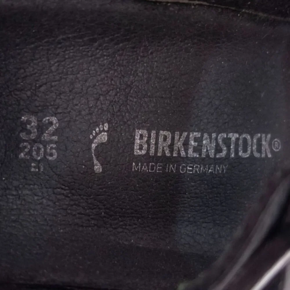 Birkenstock Milano Kids Sandals Black Neon Green Birko-Flor EU 32 Youth 1